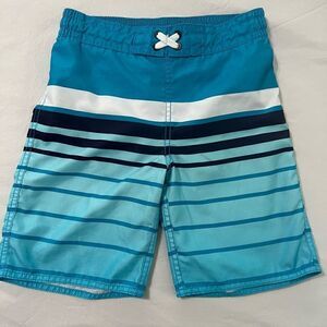 Old Navy Boys M/8 Swim Trunks Blue